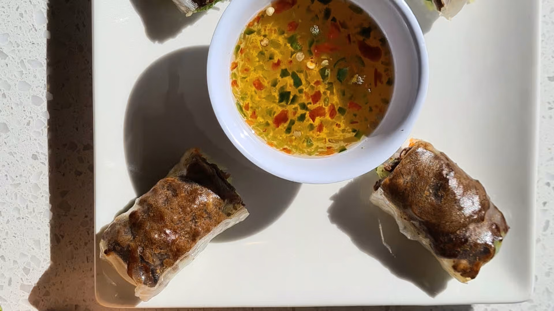 Grilled Beef Spring Roll - Bò Nướng Cuốn