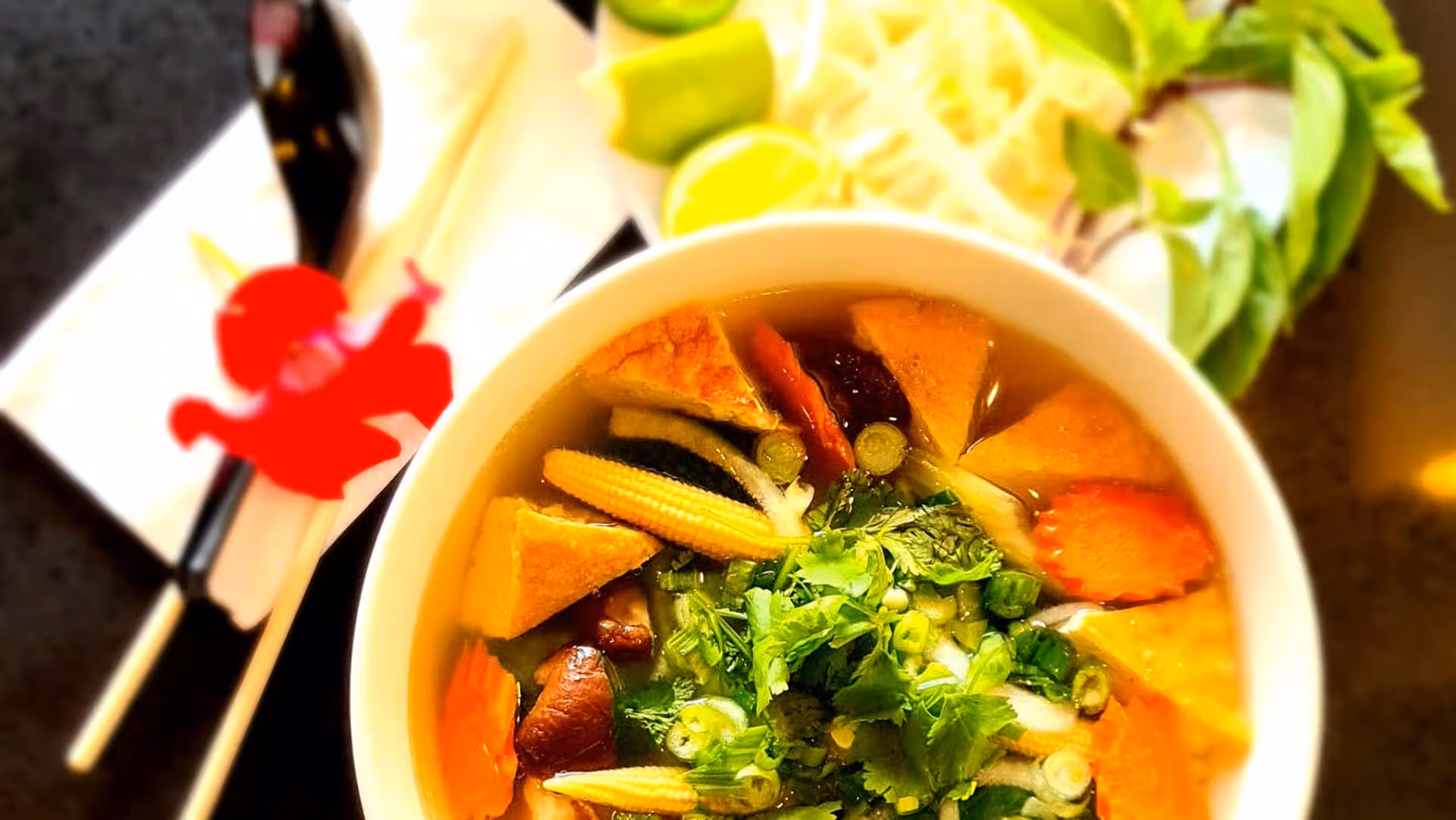 Veggie Noodle Soup - Phở Chay